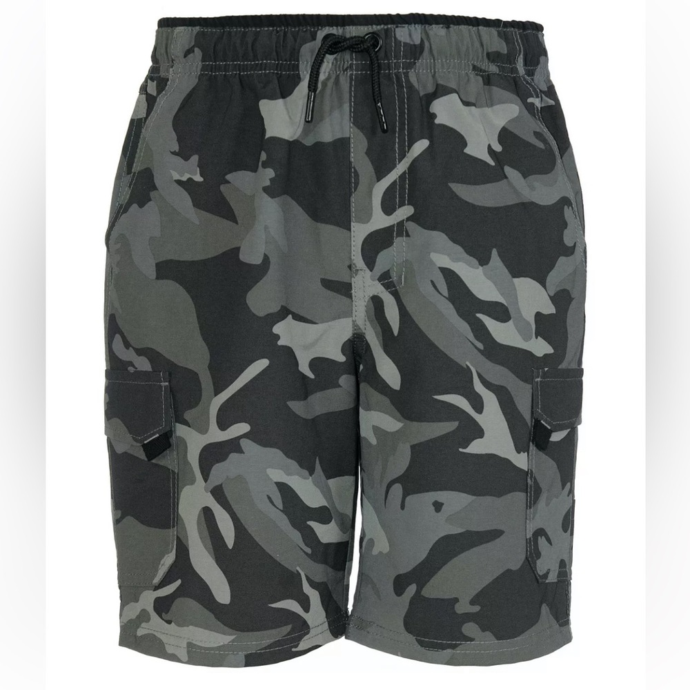 UNIVIBE Boys Stonedale Peached Pull-On Cargo Shorts